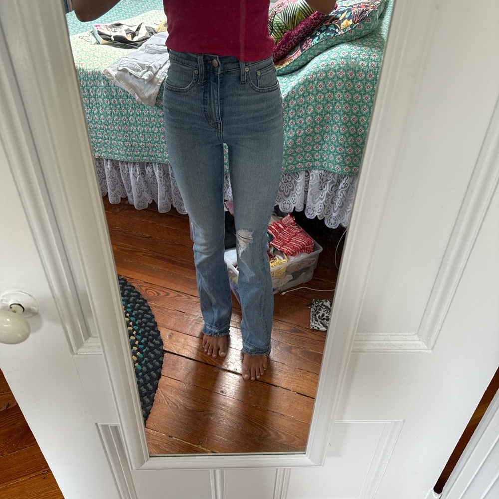 Madewell Light Blue Boot Cut Jeans
